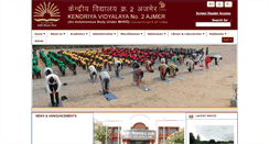 Desktop Screenshot of kv2ajmer.org